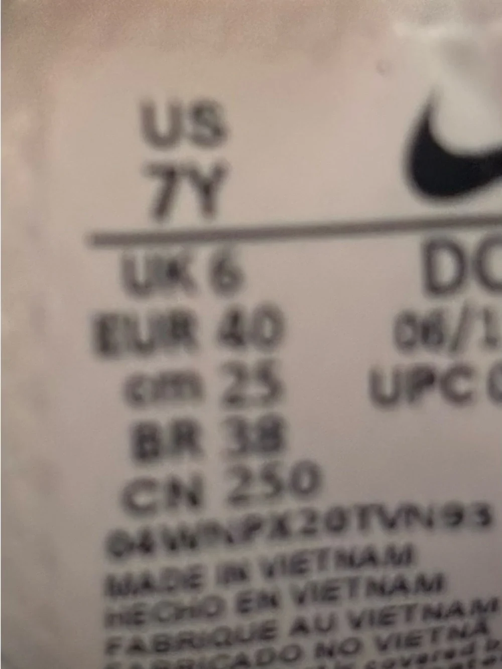 Nike Air Max White & Orange Sneakers. Never Worn - Picture 3 of 3